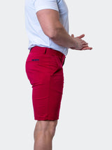 Shorts AllDayBurgundy Red View-5