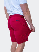 Shorts AllDayBurgundy Red View-6