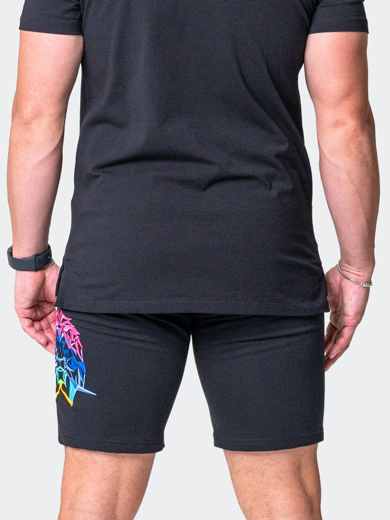 Shorts Neon Black