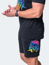 Shorts Neon Black View-1