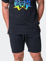 Shorts Neon Black View-6