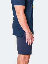 Shorts Neon Navy View-4