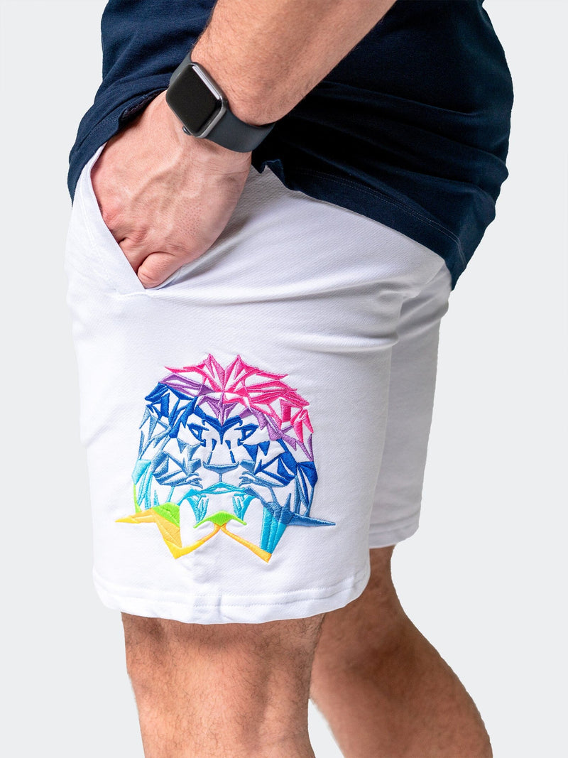 Shorts Neon White