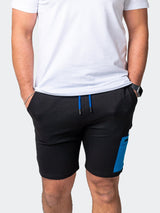 Shorts Royal Black View-9