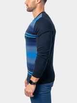 Sweater CrewMirage Blue View-4