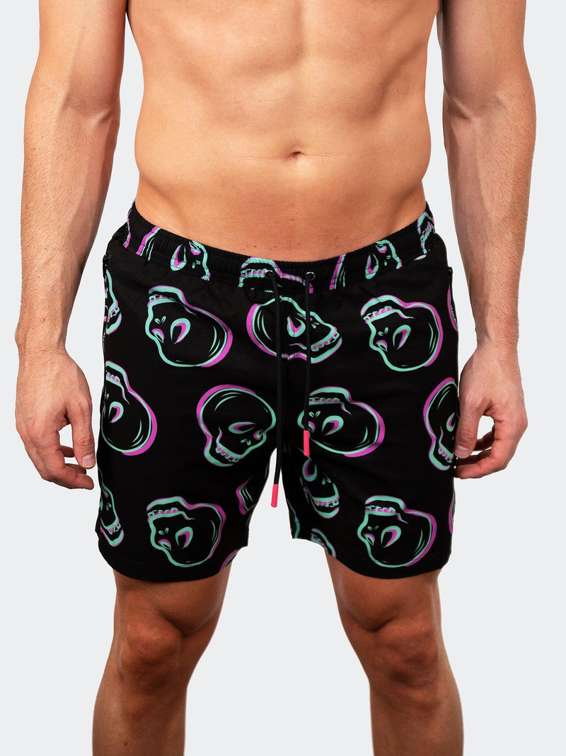 Swim Lion SkullFloat Black