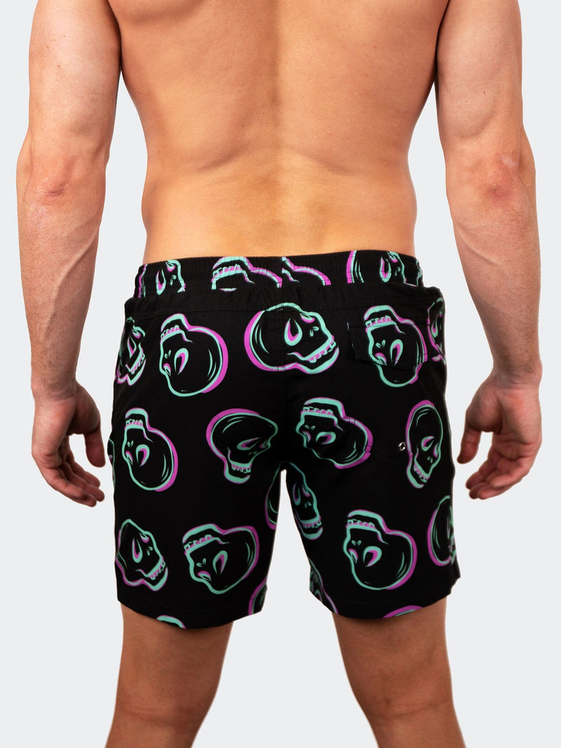 Swim Lion SkullFloat Black