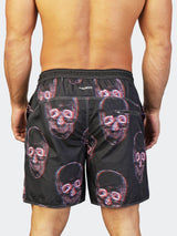 Swim Lion SkullR Black View-2