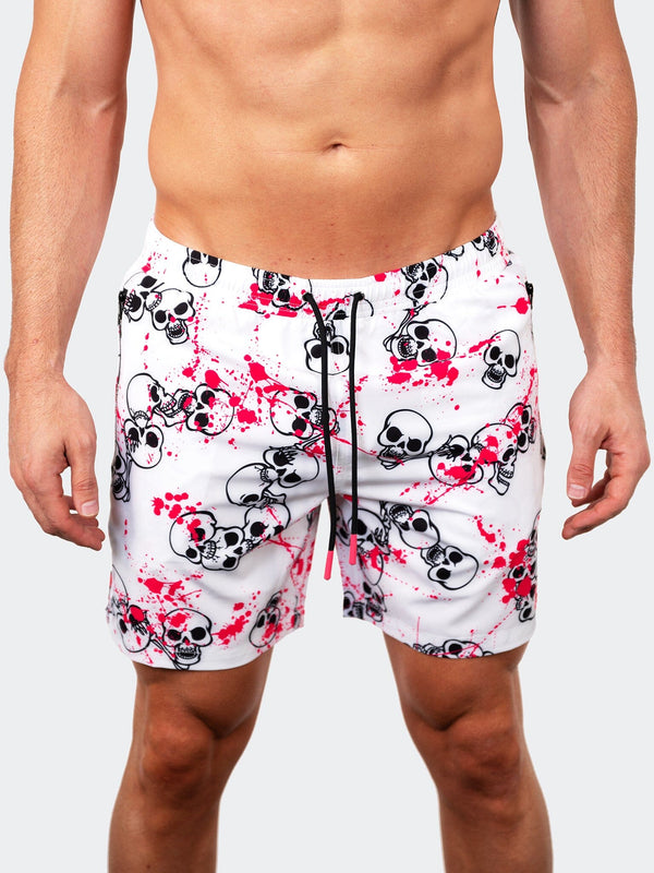 Swim Lion SkullSplash White