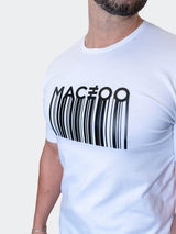 Tee Barcode White View-7