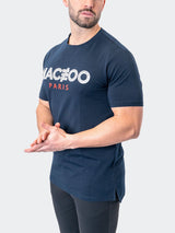 Tee Icon Navy View-4