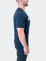 Tee Icon Navy View-6