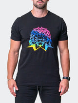 Tee Neon Black View-2