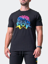 Tee Neon Black View-4