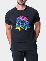 Tee Neon Black View-1