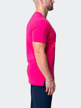 Tee Neon Fushia View-5