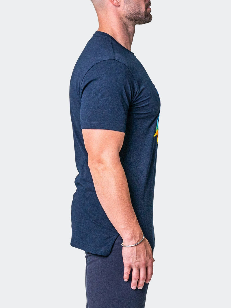 Tee Neon Navy