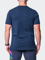 Tee Neon Navy View-7