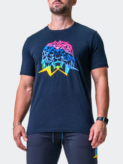 Tee Neon Navy