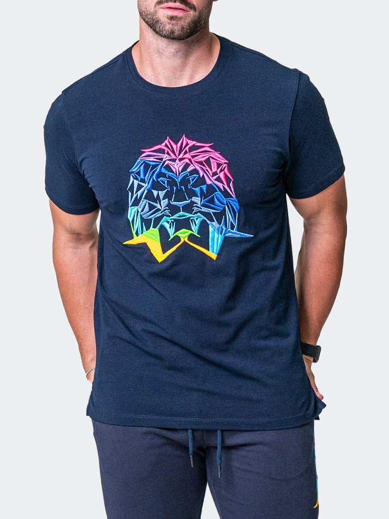 Tee Neon Navy