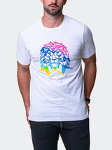 Tee Neon White View-3