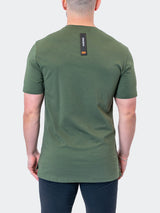 Tee ScribbleSkull ArmyGreen View-8