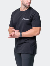 Tee Signature Black View-2