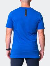 Tee Skateboard Blue View-7