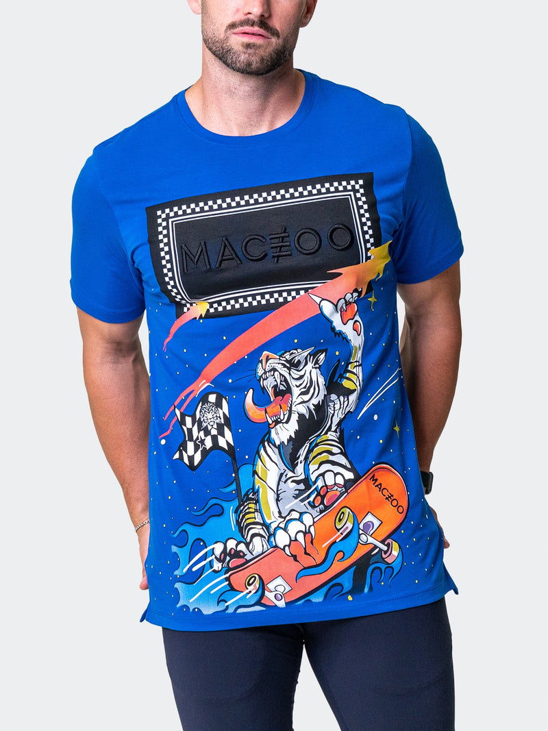 Tee Skateboard Blue