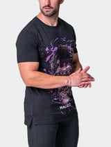 Tee SkullPurple Black View-3