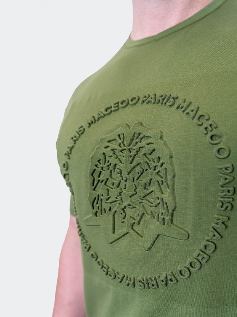 Tee Stamped Green