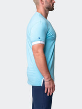 V-Neck VivaldiSolidCamoLight Blue View-5