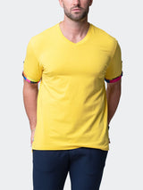 V-Neck VivaldiSolidSplash Yellow View-3