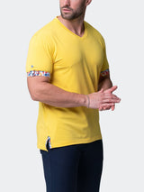 V-Neck VivaldiSolidSplash Yellow View-5