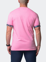 V-Neck VivaldiSolidTrip Pink View-2