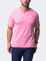 V-Neck VivaldiSolidTrip Pink View-6