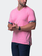 V-Neck VivaldiSolidTrip Pink View-7