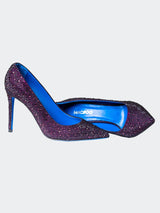 Women's ShoeHeel DiamondPurple View-3