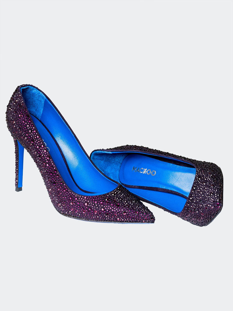 Women's ShoeHeel DiamondPurple