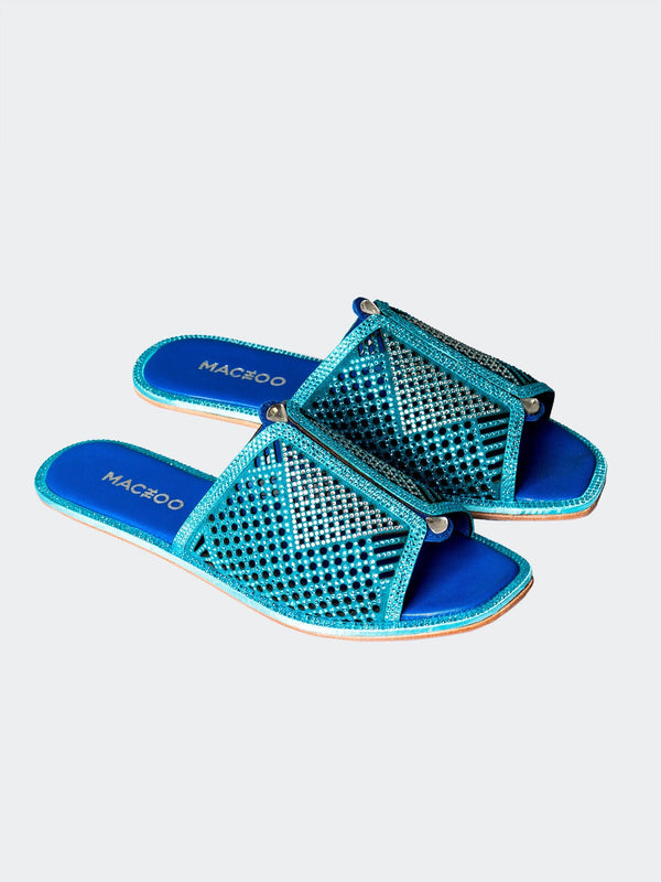 Women's ShoeSlide MermaidMeshBlue