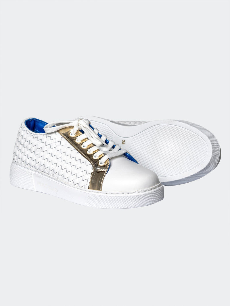 Women's ShoeSneaker WovenWhite