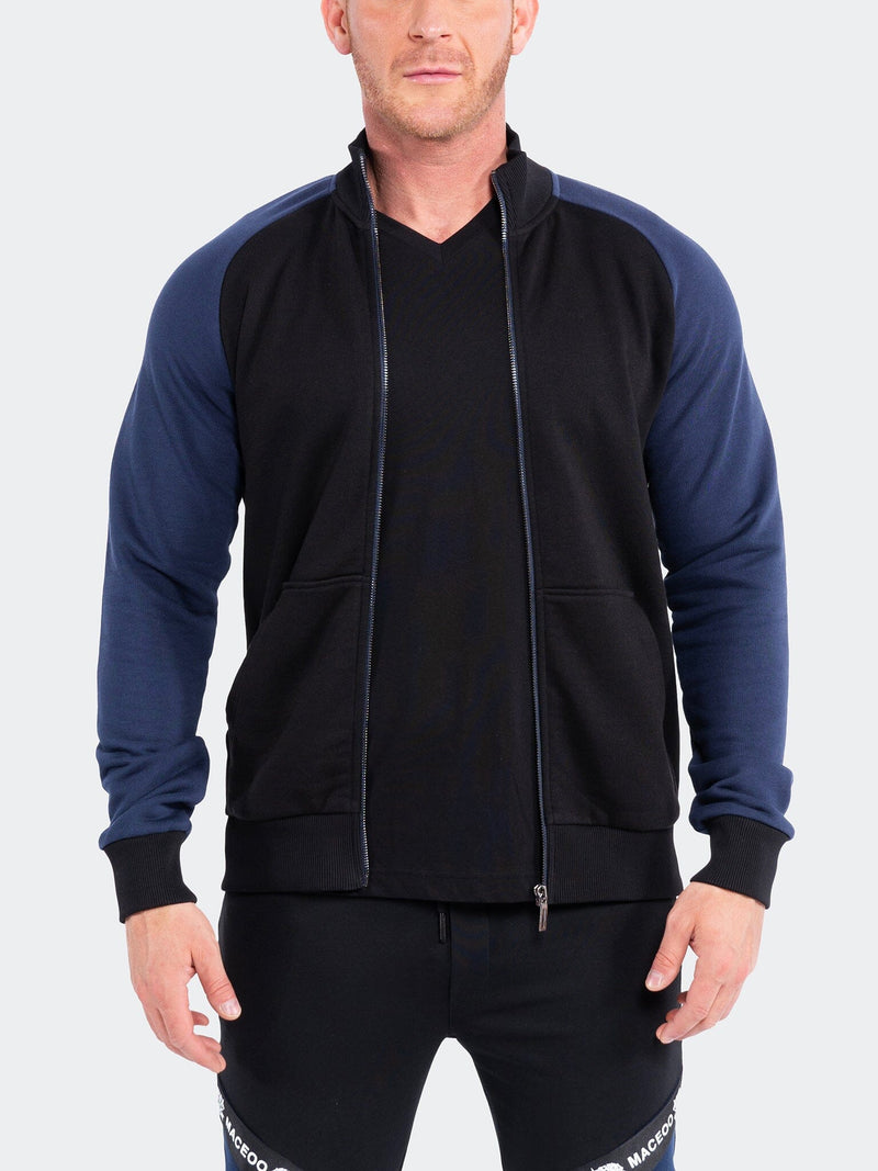 Zipper BlueSide Black