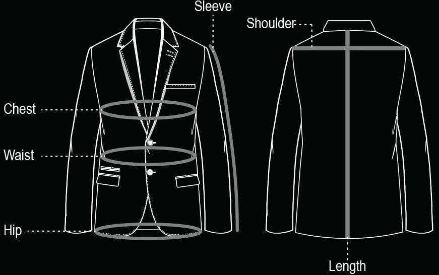 Blazer Size Chart